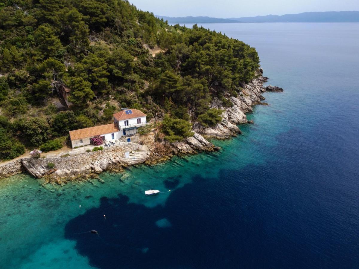 Secluded Fisherman'S Cottage Cove Skozanje, Hvar - 4009 Gdinj ภายนอก รูปภาพ